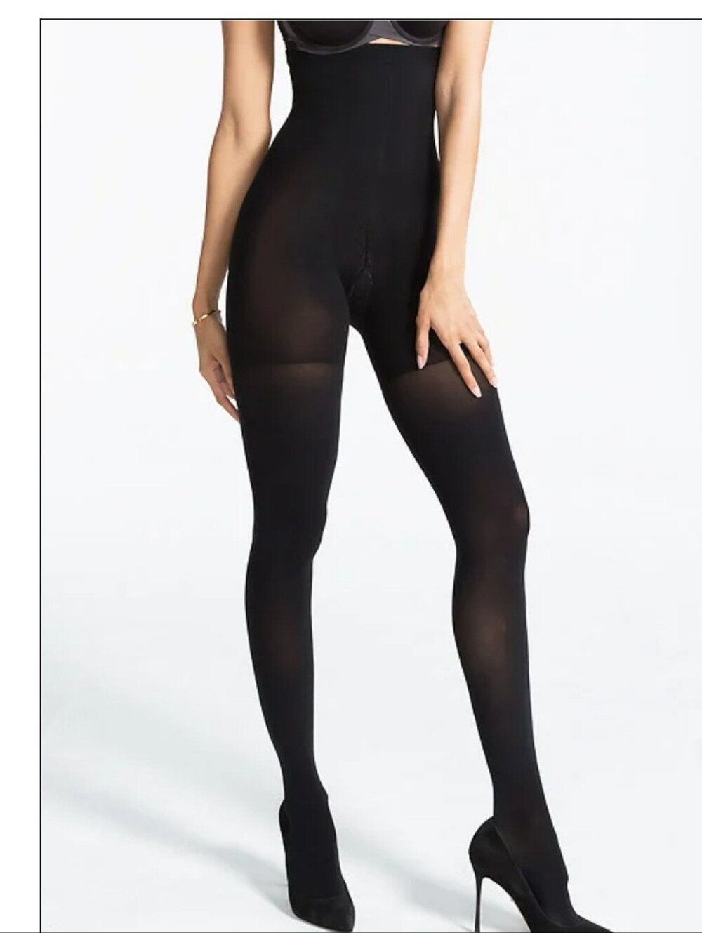 NWT SPANX BY SARA BLAKELY LUXE LEG TIGHTS IN NIGHTCAP NAVY /SZ:D